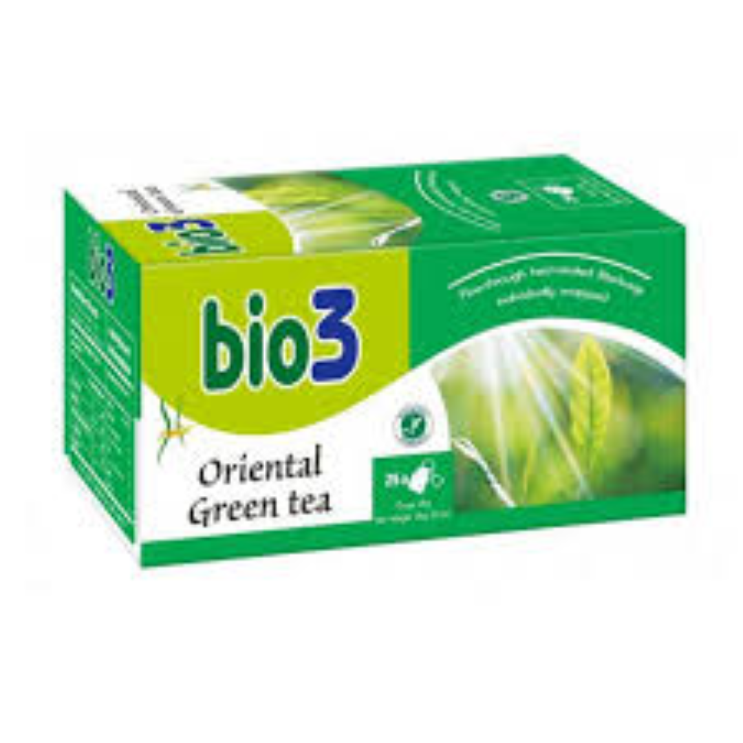 BIO3 ORIENTAL GREEN TEA 25'S